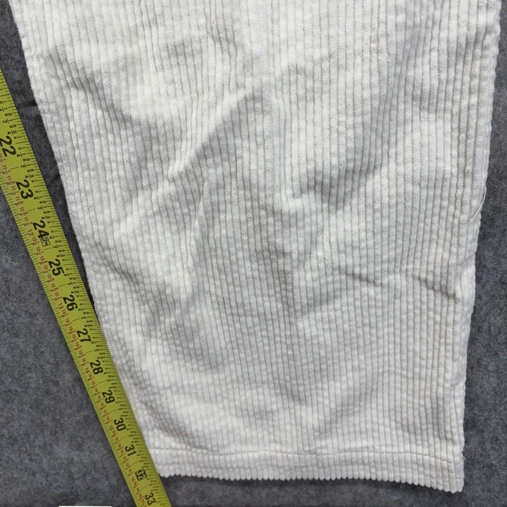 Manresa Louis Corduroy Pants Mens XL 34x32 White Cream Preppy Cotton New England